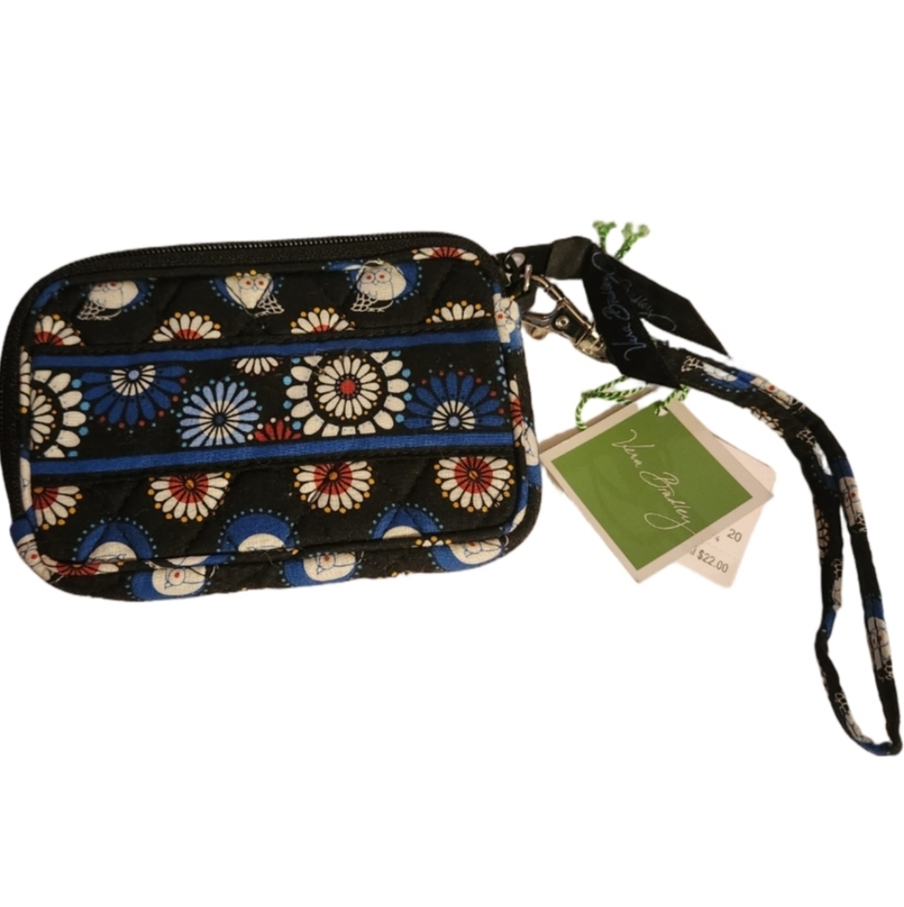 Vera Bradley Night Owl Tech Case/ Wristlet Nwt